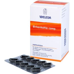 Bodyguardapotheke BIRKENKOHLE Comp.Hartkapseln