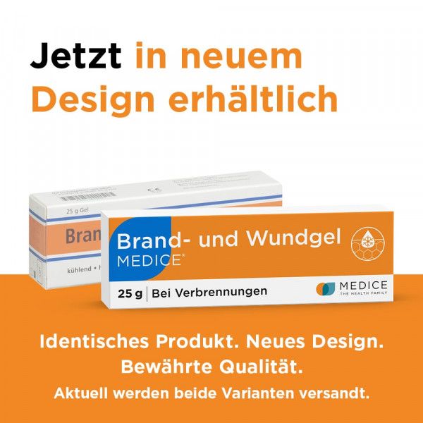 Bodyguardapotheke BRAND UND WUNDGEL Medice