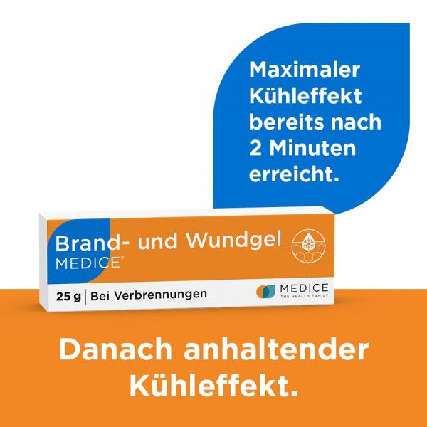 Bodyguardapotheke BRAND UND WUNDGEL Medice