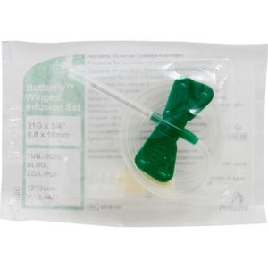 bodyguardapotheke BUTTERFLY Infusionszubehör 21 G