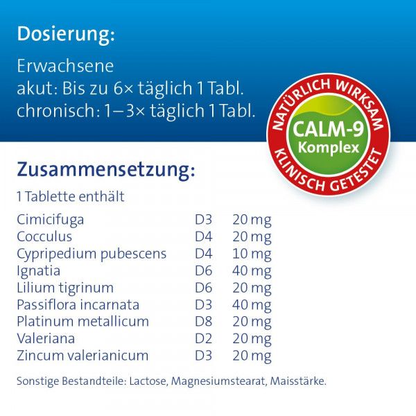 Bodyguardapotheke CALMVALERA Hevert Tabletten