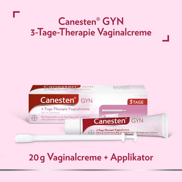 Bodyguardapotheke CANESTEN GYN 3 Vaginalcreme