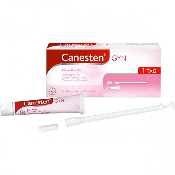 bodyguardapotheke CANESTEN GYN Once Kombipackung
