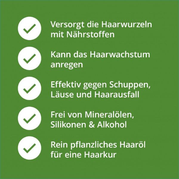 Bodyguardapotheke CASIDA ROSMARINÖL Haare & Kopfhaut