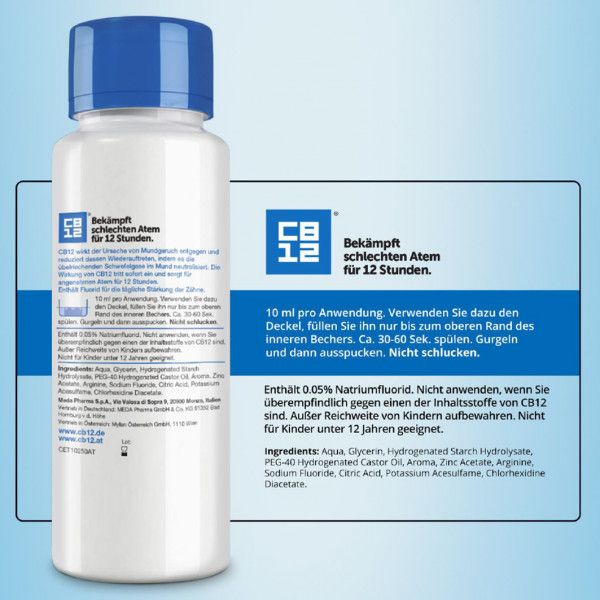 Bodyguardapotheke CB12 Mund Spüllösung