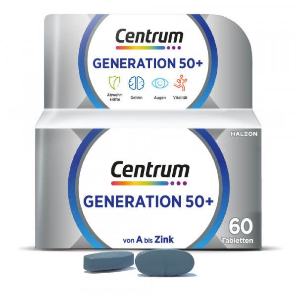 bodyguardapotheke CENTRUM Generation 50+ Tabletten