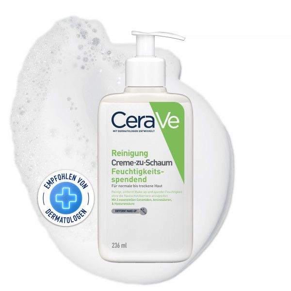 bodyguardapotheke CERAVE Creme-zu-Schaum Reinigung bodyguardapotheke CERAVE Creme-zu-Schaum Reinigung