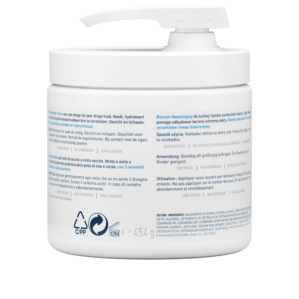 Bodyguardapotheke CERAVE Feuchtigkeitscreme Pumpe