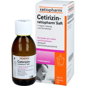 Bodyguardapotheke CETIRIZIN-ratiopharm Saft