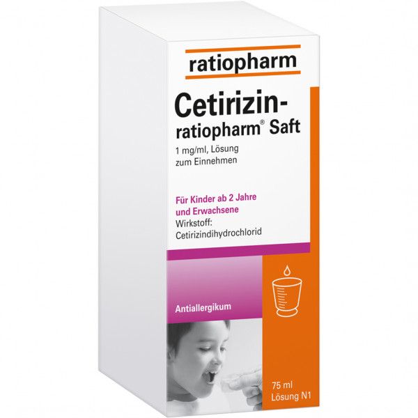 bodyguardapotheke CETIRIZIN-ratiopharm Saft