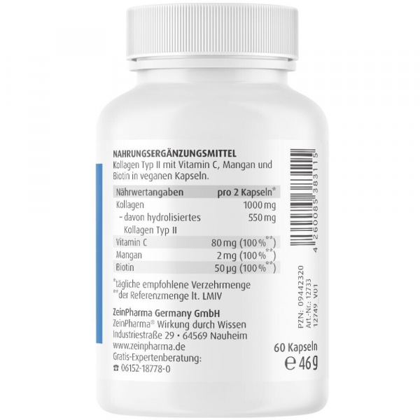 Bodyguardapotheke COLLAGEN C ReLift Kapseln 500 Mg