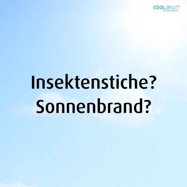Bodyguardapotheke COOLAKUT Stich & Sun Pflege-Gel