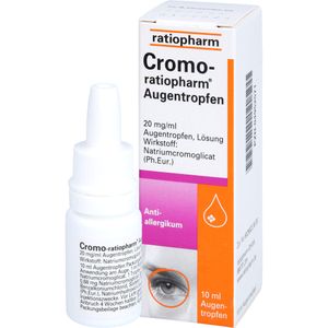 Bodyguardapotheke CROMO-RATIOPHARM Augentropfen