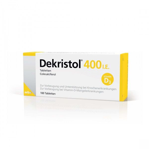 bodyguardapotheke DEKRISTOL 400 I.E. Tabletten