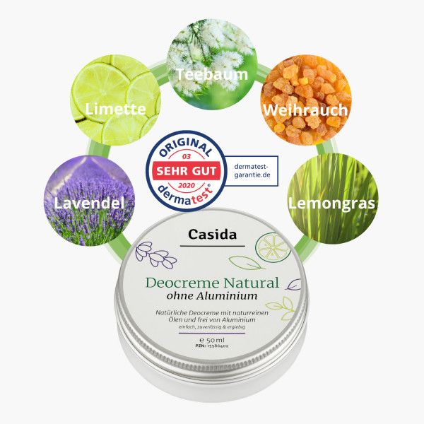 Bodyguardapotheke DEO CREME Ohne Aluminium Natural