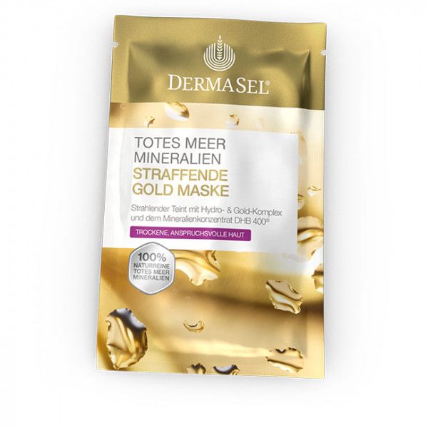 bodyguardapotheke DERMASEL Maske Gold EXKLUSIV