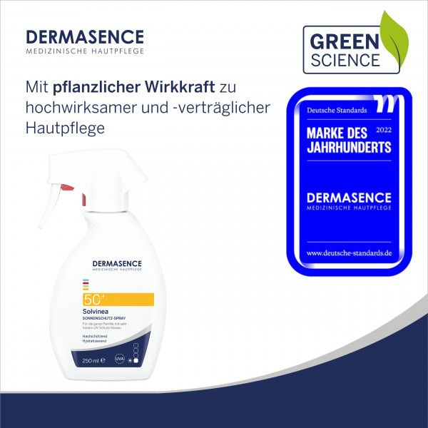 Bodyguardapotheke DERMASENCE Solvinea Spray LSF 50+