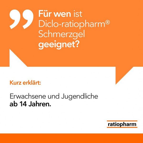 Bodyguardapotheke DICLO-RATIOPHARM Schmerzgel