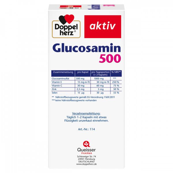 Bodyguardapotheke Doppelherz Aktiv Glucosamin 500