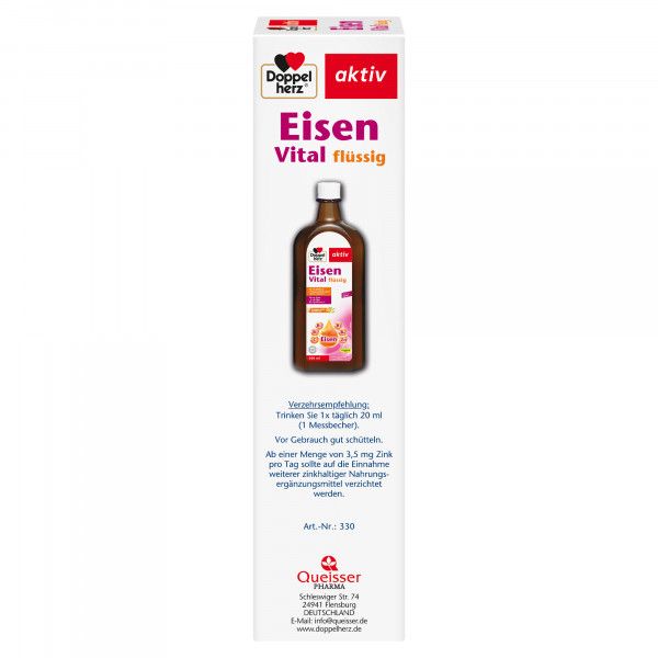Bodyguardapotheke DOPPELHERZ Eisen Vital Tonikum