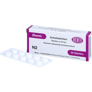 Bodyguardapotheke DORM Tabletten