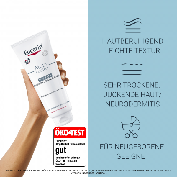 Bodyguardapotheke EUCERIN AtopiControl Balsam