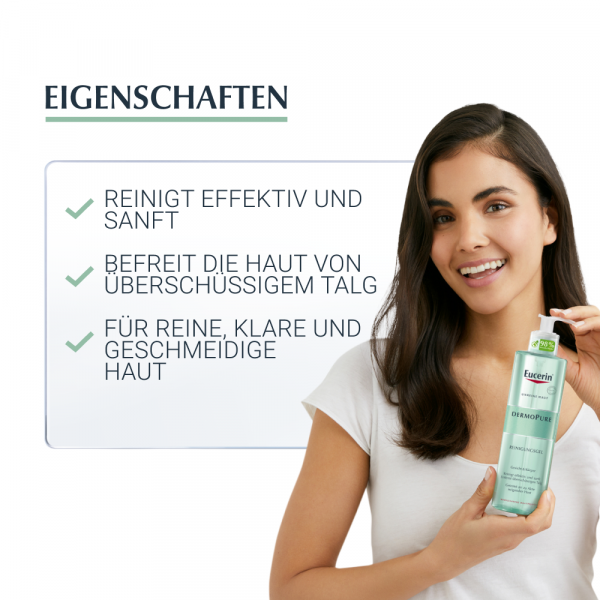 Bodyguardapotheke EUCERIN DermoPure Reinigungsgel