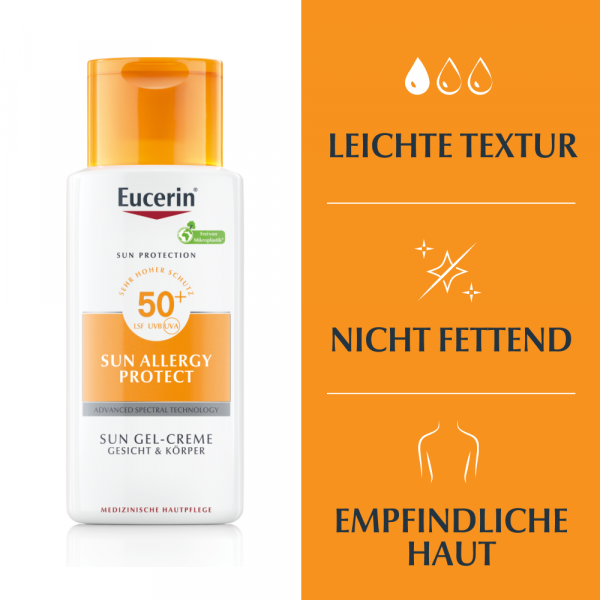 Bodyguardapotheke EUCERIN Sun Allergie Gel 50+