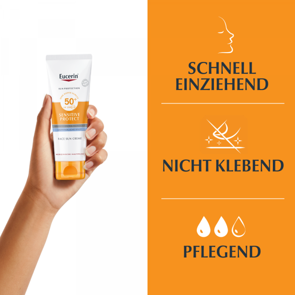 Bodyguardapotheke EUCERIN Sun Creme LSF 50+