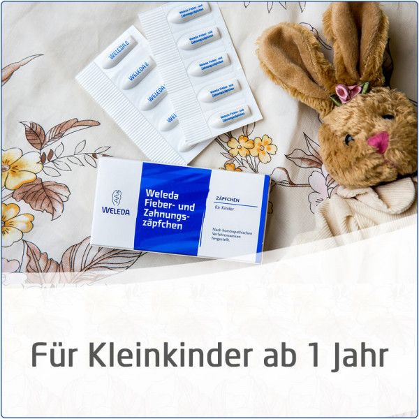 Bodyguardapotheke FIEBER- UND Zahnungszäpfchen