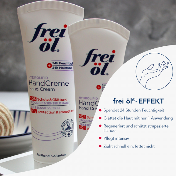 Bodyguardapotheke FREI ÖL Hydrolipid HandCreme