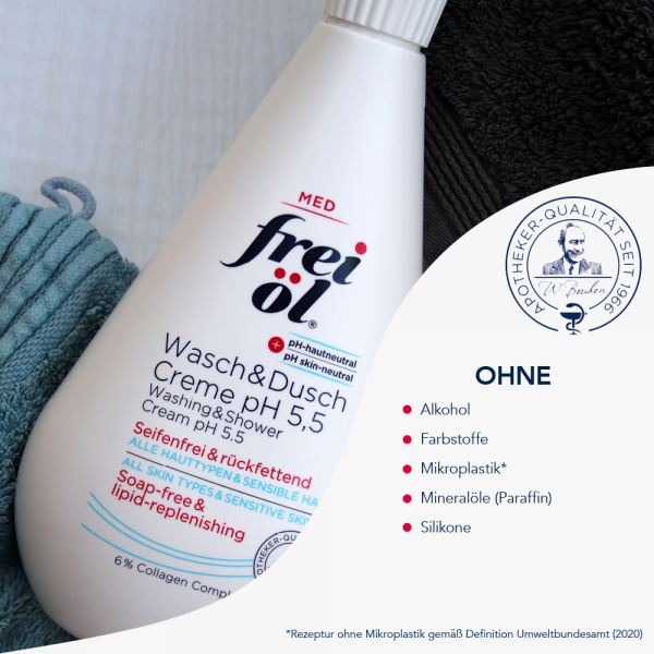 Bodyguardapotheke FREI ÖL Wasch & DuschCreme