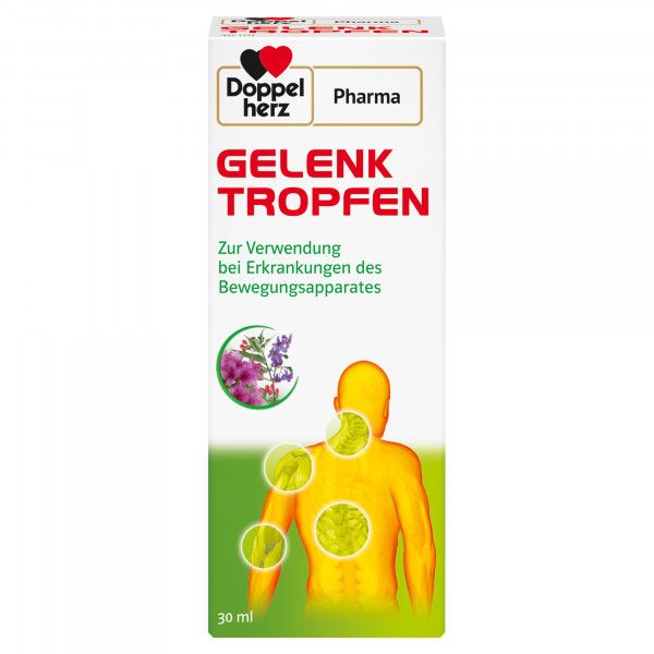 bodyguardapotheke GELENK TROPFEN DoppelherzPharma