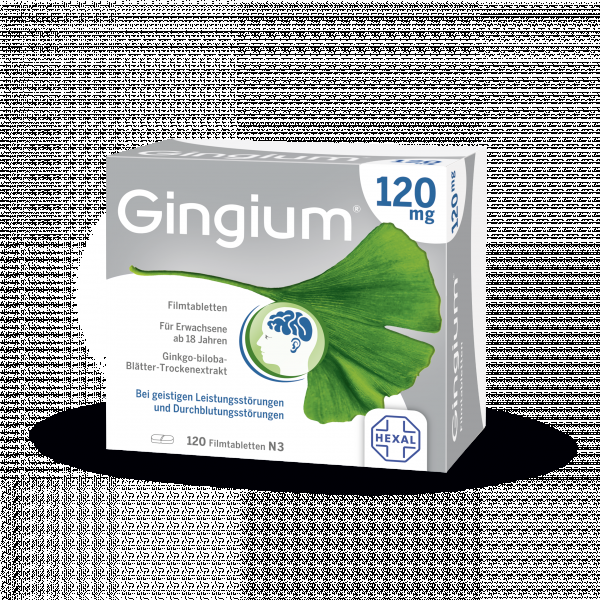 Bodyguardapotheke GINGIUM 120 Mg Filmtabletten