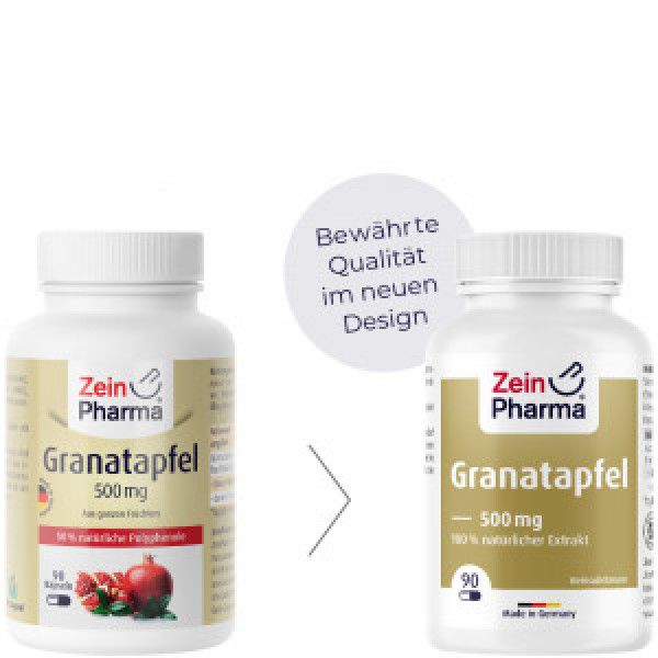 Bodyguardapotheke GRANATAPFEL KAPSELN 500 Mg
