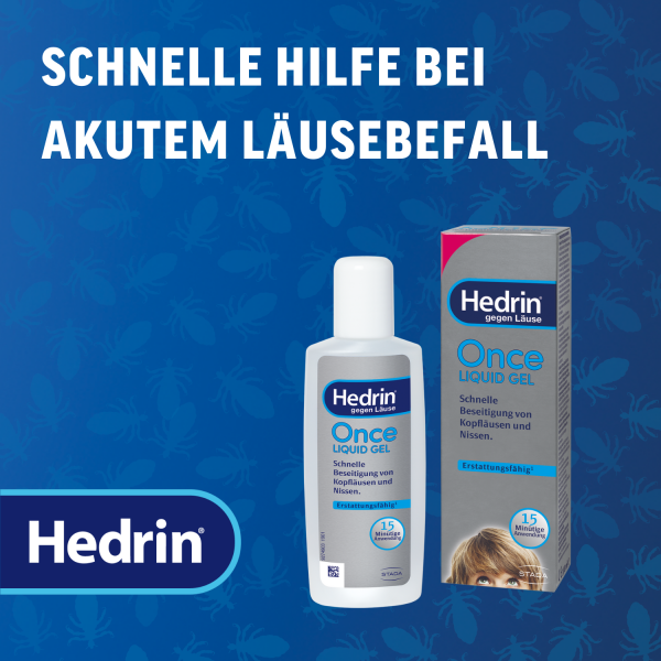 Bodyguardapotheke HEDRIN Once Liquid Gel