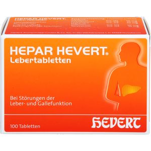 bodyguardapotheke HEPAR HEVERT Lebertabletten