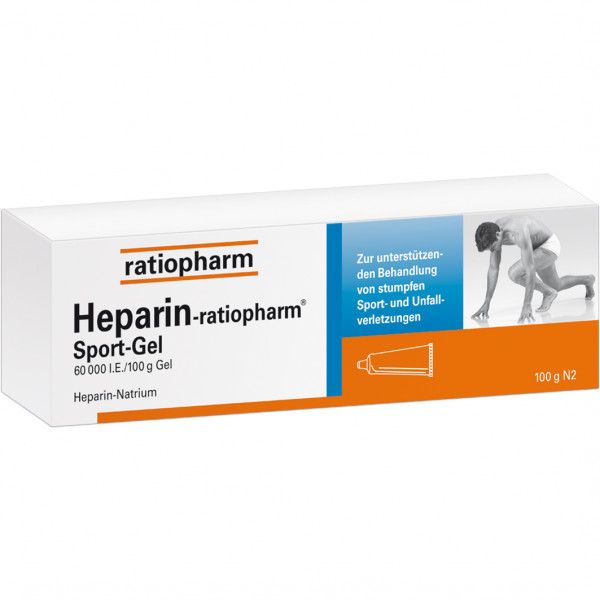 bodyguardapotheke HEPARIN-RATIOPHARM Sport Gel
