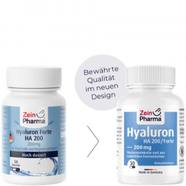 Bodyguardapotheke HYALURON FORTE HA 200 Kapseln