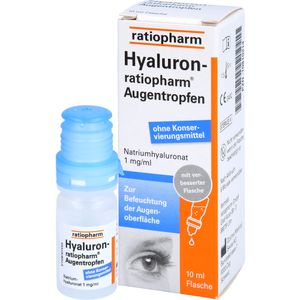 Bodyguardapotheke HYALURON-RATIOPHARM Augentropfen