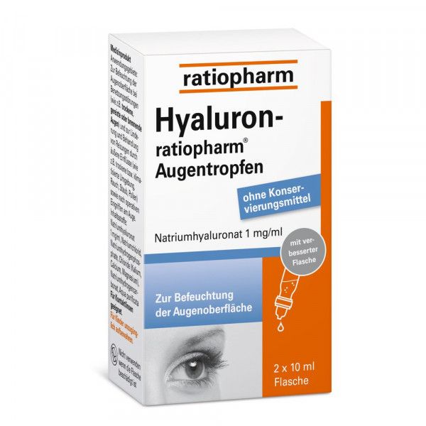 bodyguardapotheke HYALURON-RATIOPHARM Augentropfen