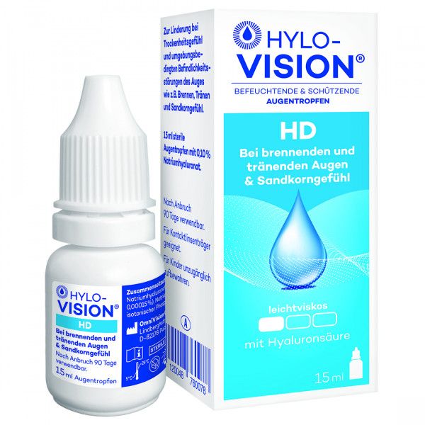 bodyguardapotheke HYLO-VISION HD Augentropfen