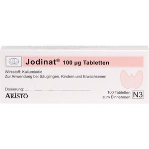 bodyguardapotheke JODINAT 100 μg Tabletten