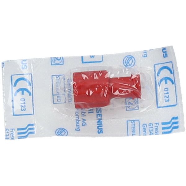 bodyguardapotheke KOMBISTOPFEN rot Luer-Lock