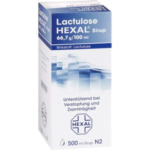 Bodyguardapotheke LACTULOSE Hexal Sirup