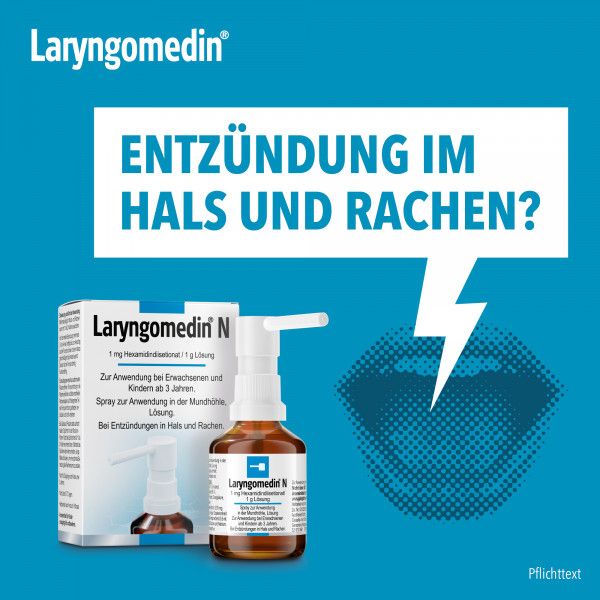 Bodyguardapotheke LARYNGOMEDIN N Spray