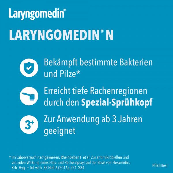 Bodyguardapotheke LARYNGOMEDIN N Spray