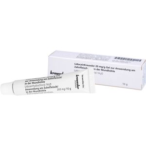 Bodyguardapotheke LIDOCAIN Kreussler 20 Mg/g Gel