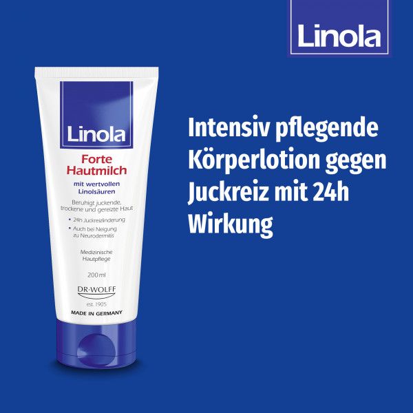Bodyguardapotheke LINOLA Hautmilch Forte