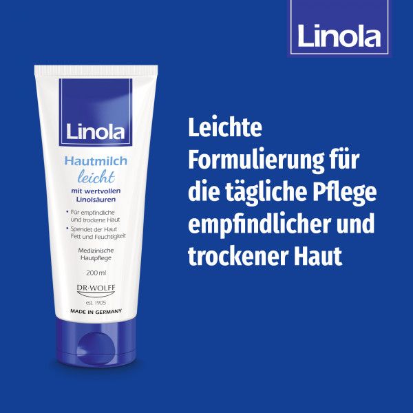 Bodyguardapotheke LINOLA Hautmilch Leicht